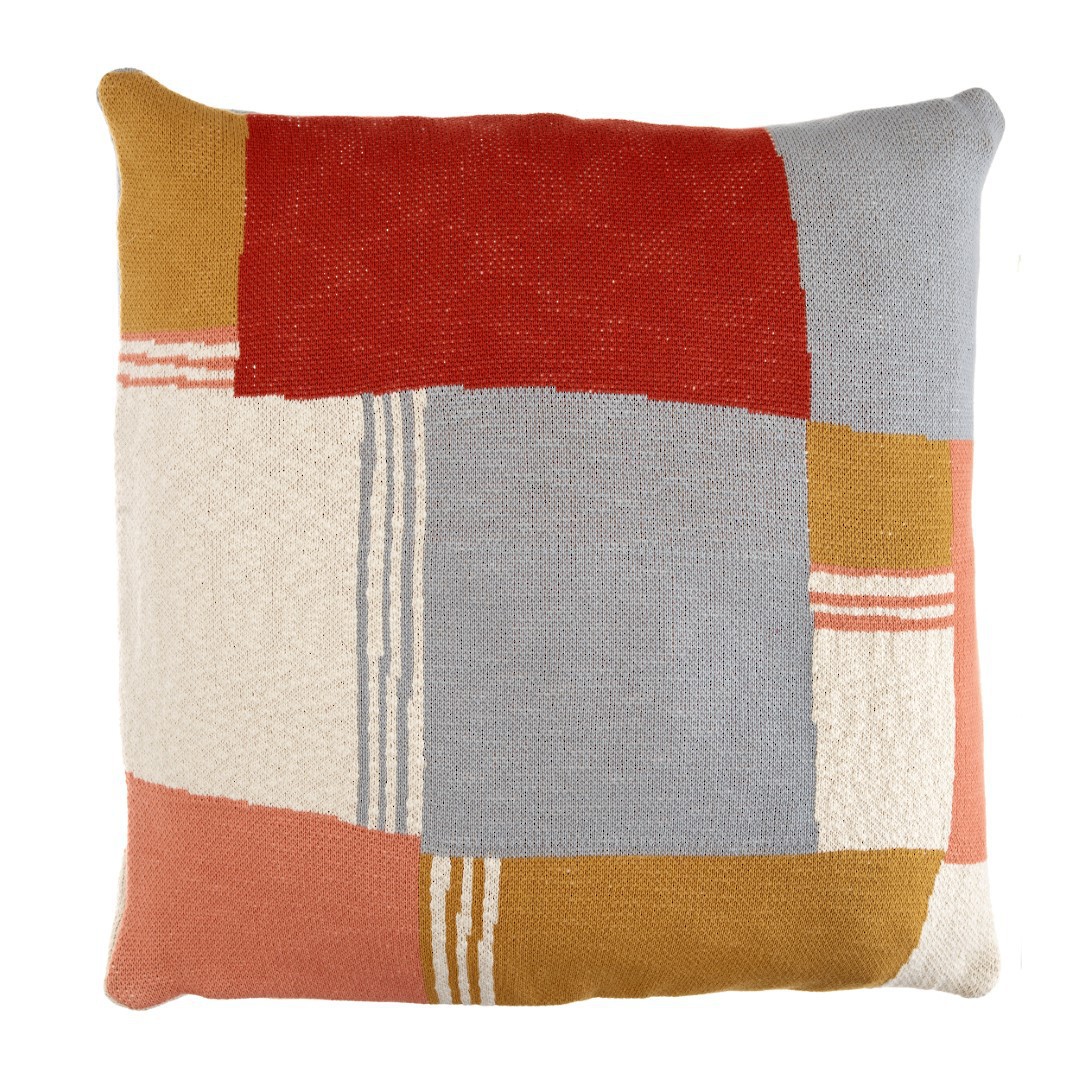 Importico - Voyage Maison - Folklore - Rego Knitted Cushion image 0
